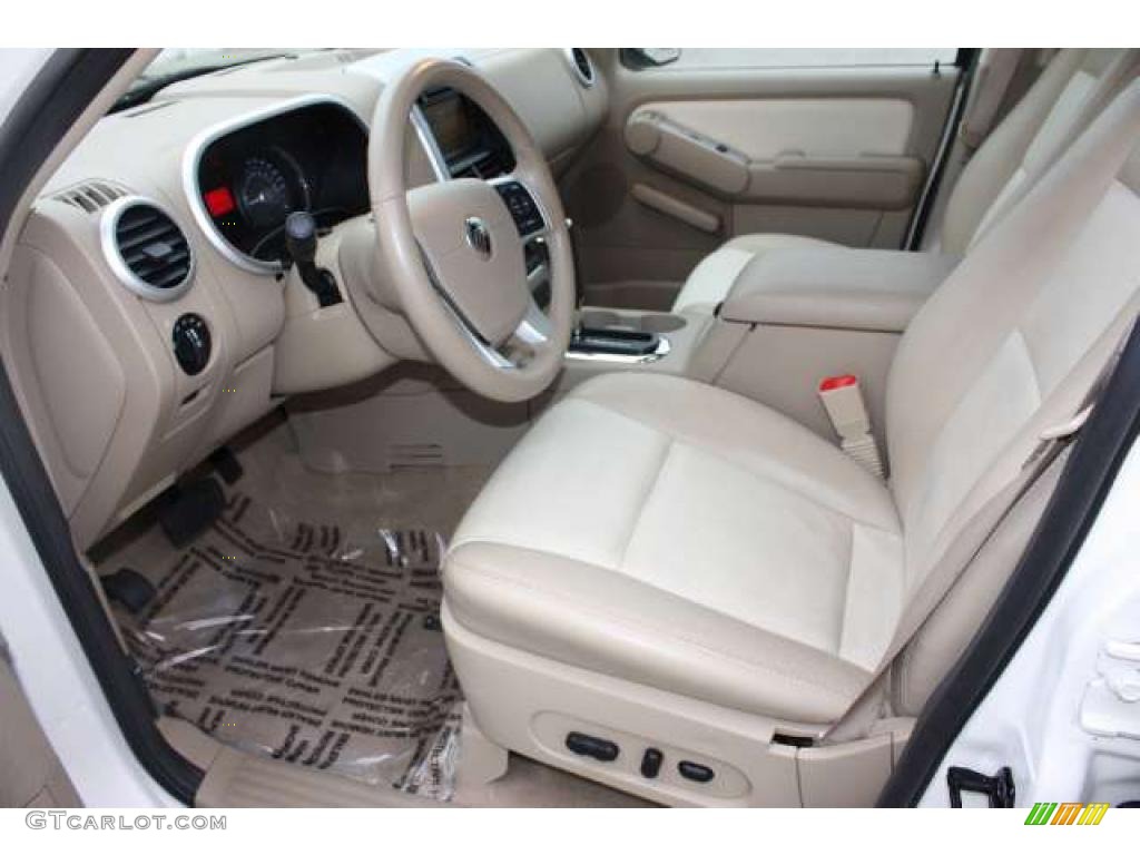 Camel Interior 2007 Mercury Mountaineer Premier AWD Photo #38557001