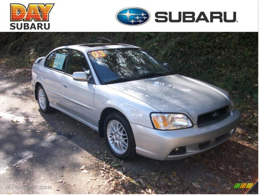 Silver Stone Metallic Subaru Legacy