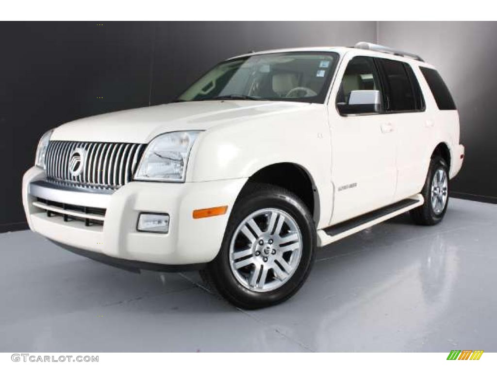 Oxford White 2007 Mercury Mountaineer Premier AWD Exterior Photo #38557141