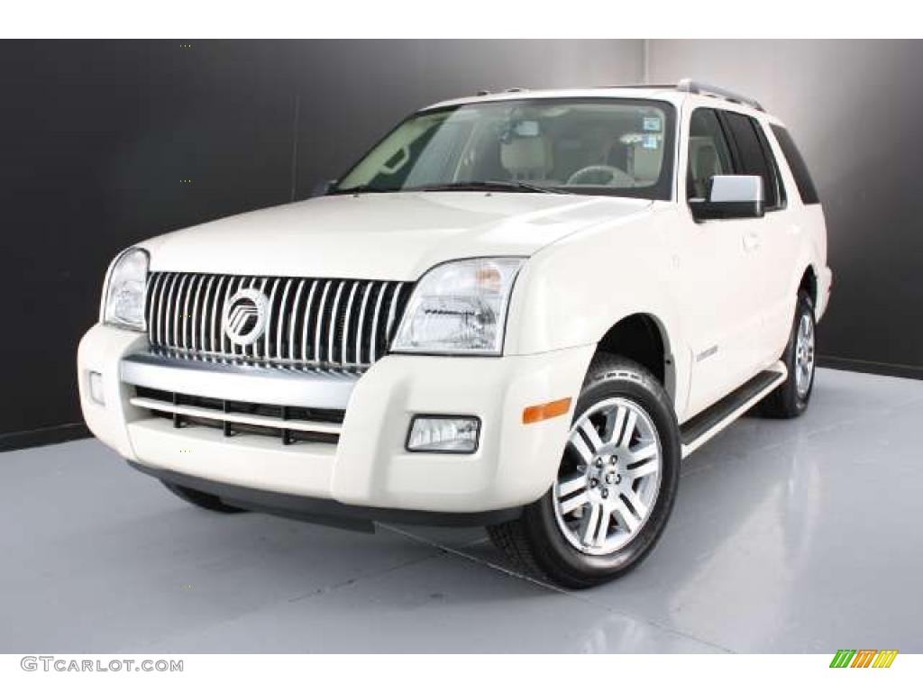 Oxford White 2007 Mercury Mountaineer Premier AWD Exterior Photo #38557185