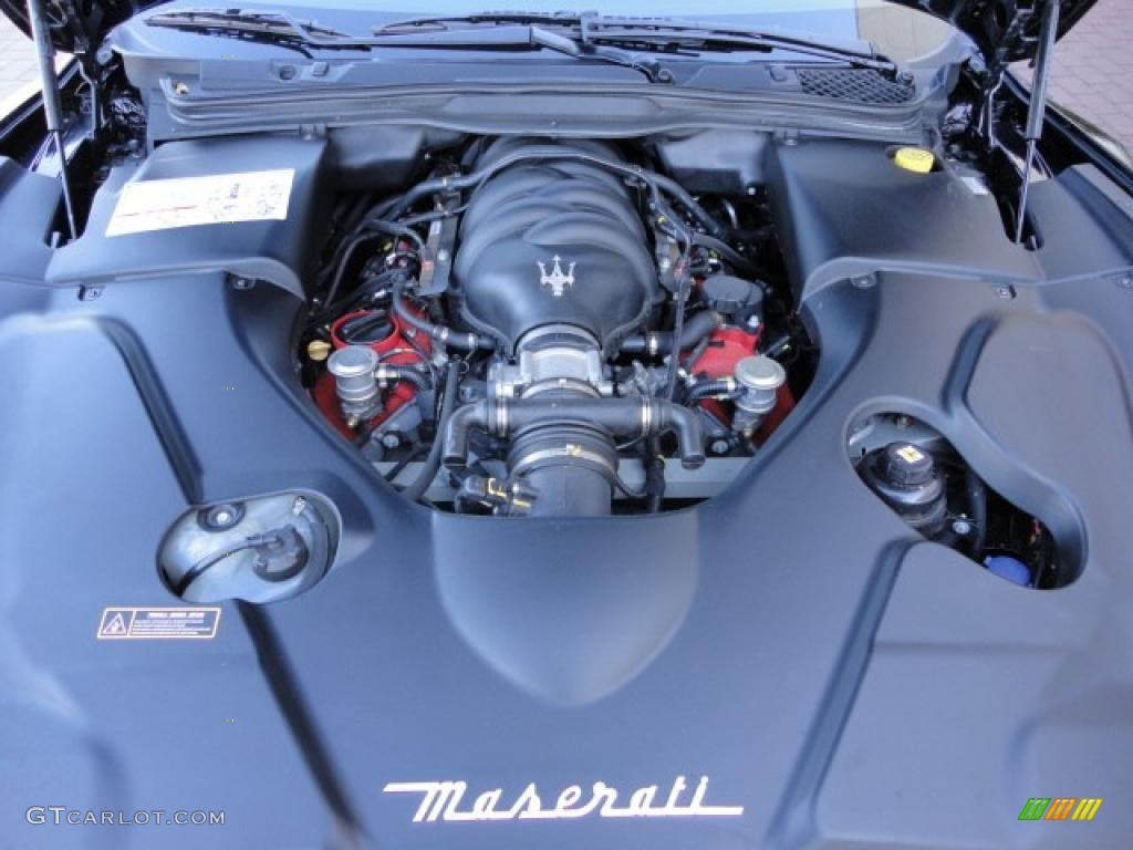 2009 Maserati GranTurismo GT-S 4.7 Liter DOHC 32-Valve VVT V8 Engine Photo #38557709