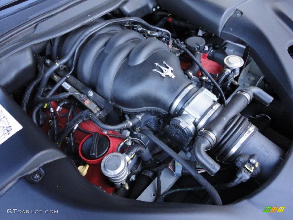 2009 Maserati GranTurismo GT-S 4.7 Liter DOHC 32-Valve VVT V8 Engine Photo #38557725