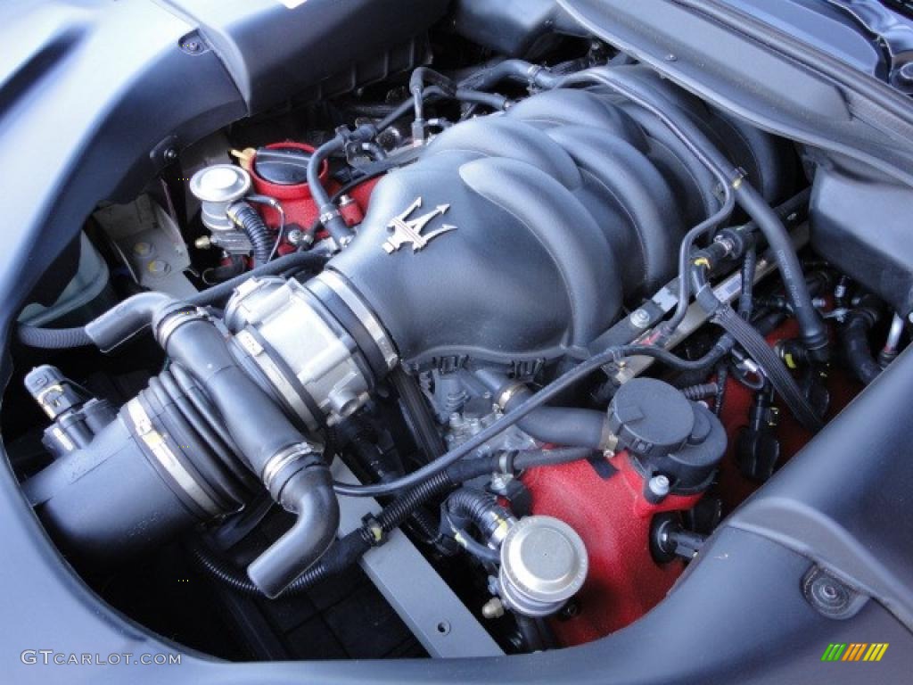 2009 Maserati GranTurismo GT-S Engine Photos