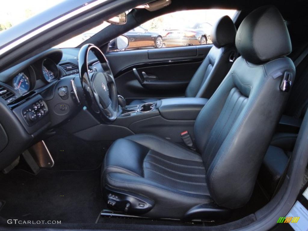 Nero Interior 2009 Maserati GranTurismo GT-S Photo #38557813
