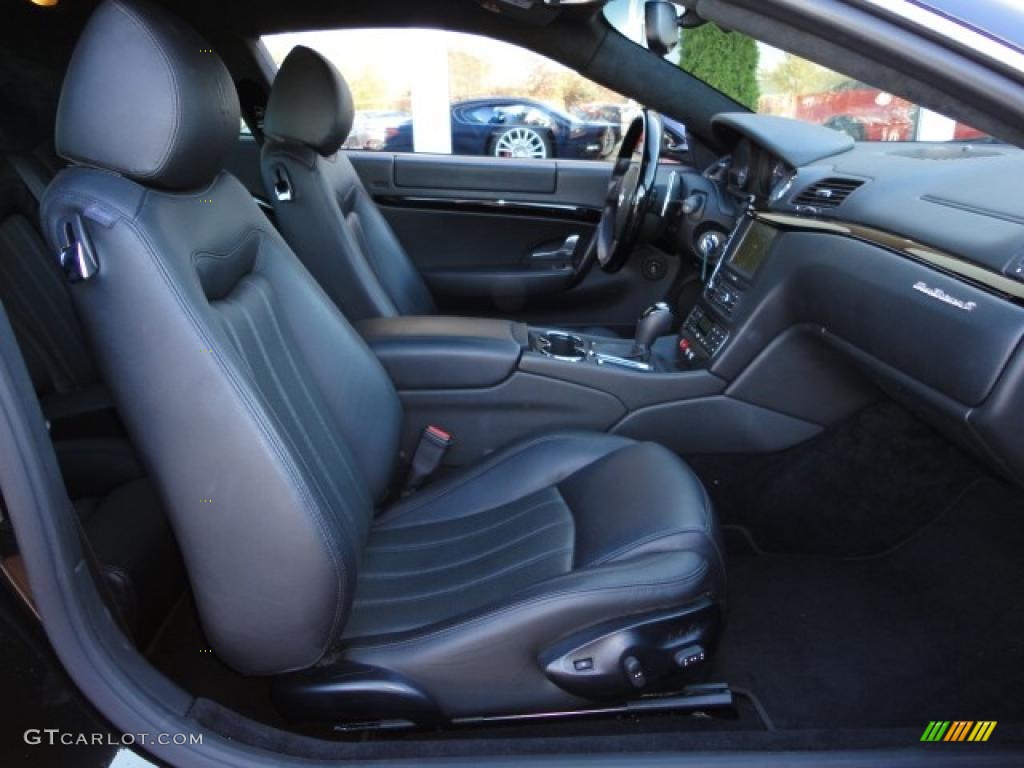 Nero Interior 2009 Maserati GranTurismo GT-S Photo #38557845