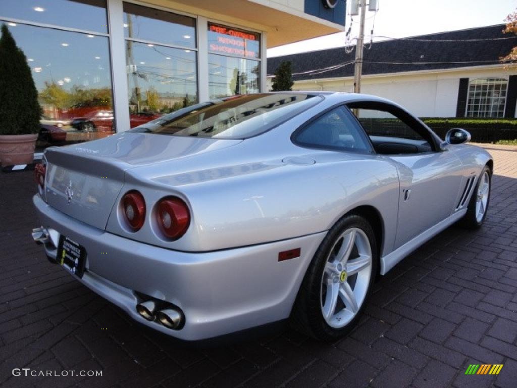 2002 575M Maranello  - Silver / Black photo #2