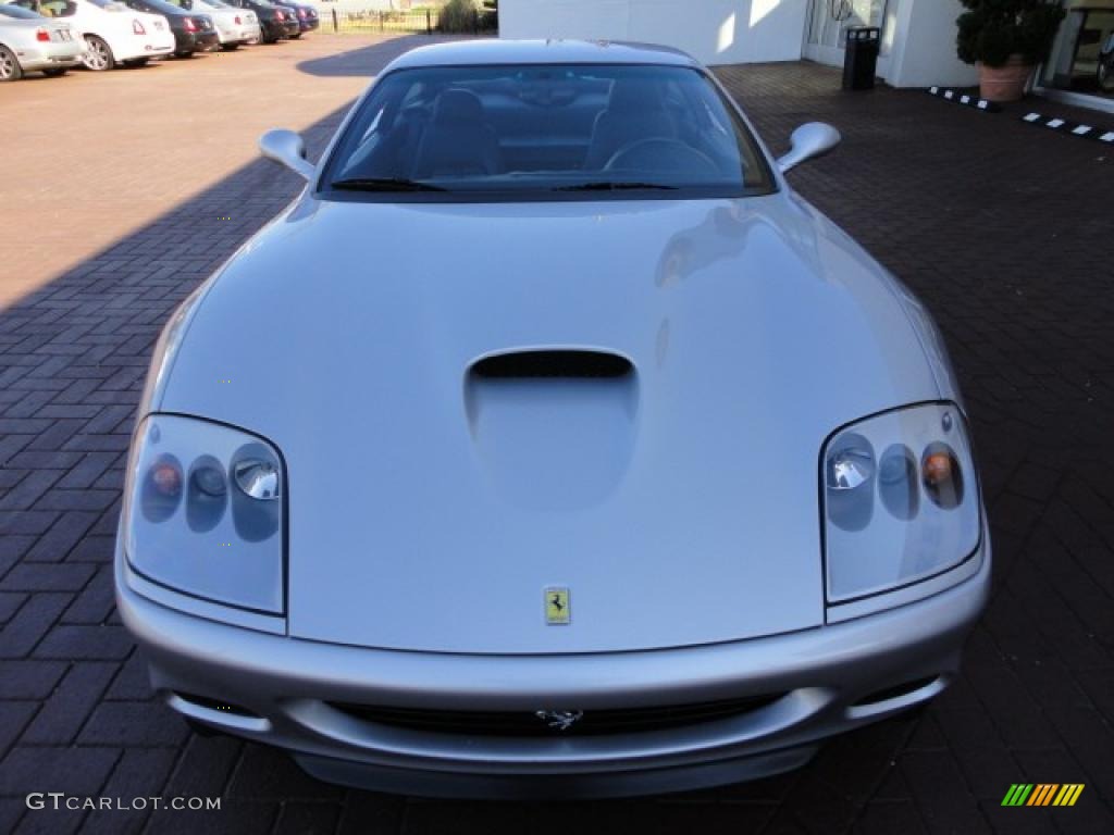 2002 575M Maranello  - Silver / Black photo #5