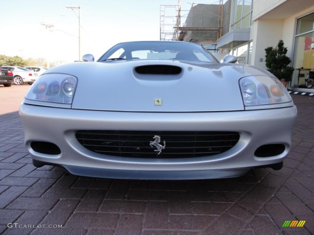2002 575M Maranello  - Silver / Black photo #6
