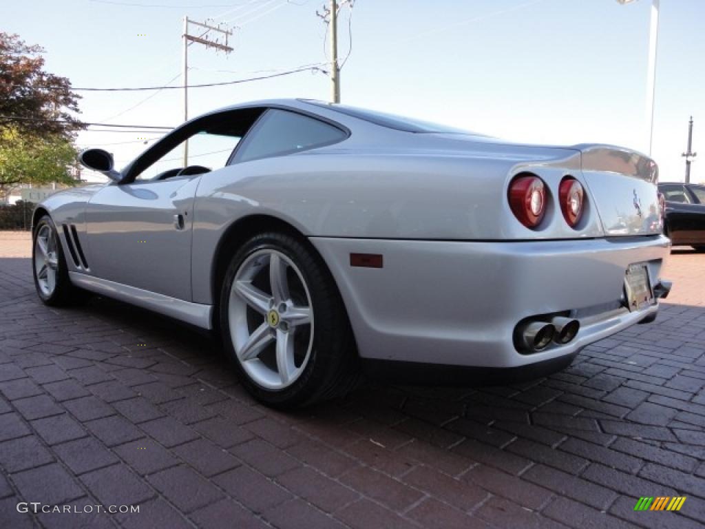 2002 575M Maranello  - Silver / Black photo #13