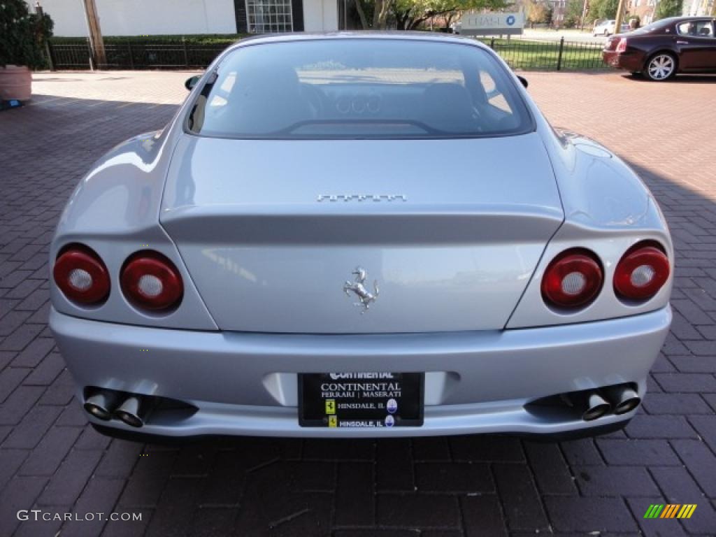 2002 575M Maranello  - Silver / Black photo #14