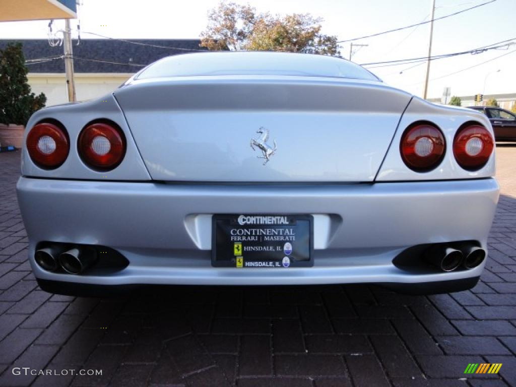 2002 575M Maranello  - Silver / Black photo #15
