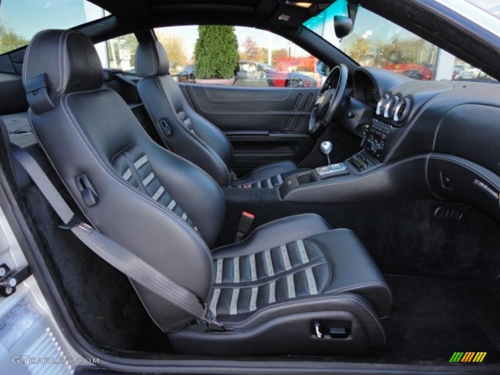 Black Interior 2002 Ferrari 575M Maranello Standard 575M Maranello Model Photo #38558593