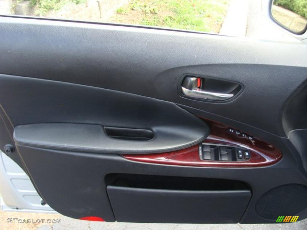 2008 Lexus GS 350 AWD Black Door Panel Photo #38558713