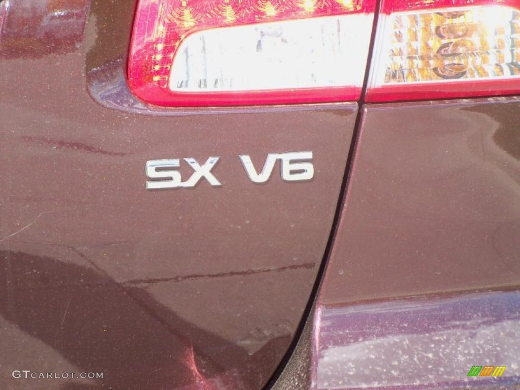 2011 Sorento SX V6 - Dark Cherry / Black photo #8
