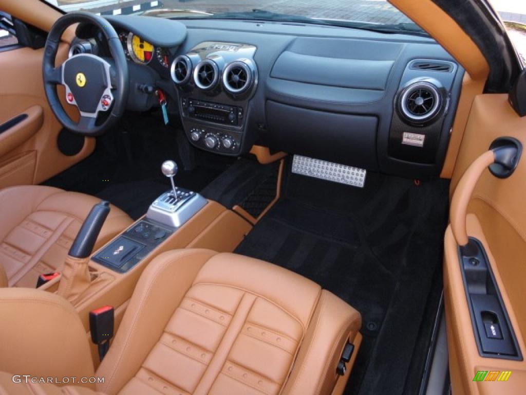Tan Interior 2006 Ferrari F430 Spider Photo #38559013