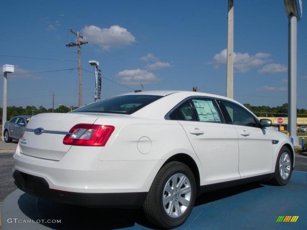 White Suede 2011 Ford Taurus SE Exterior Photo #38559106