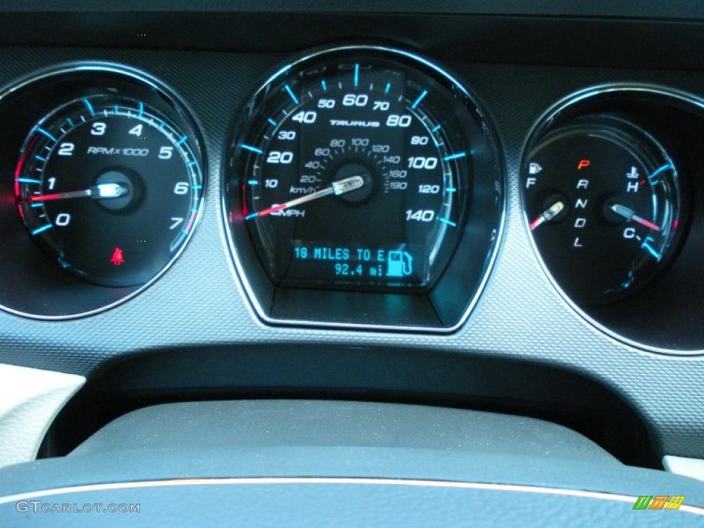 2011 Ford Taurus SE Gauges Photo #38559193