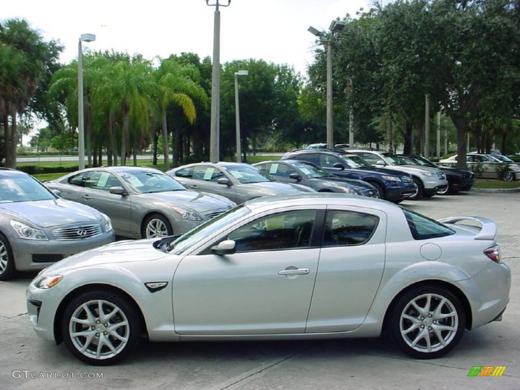 Sunlight Silver Metallic 2009 Mazda RX-8 Grand Touring Exterior Photo #38559843