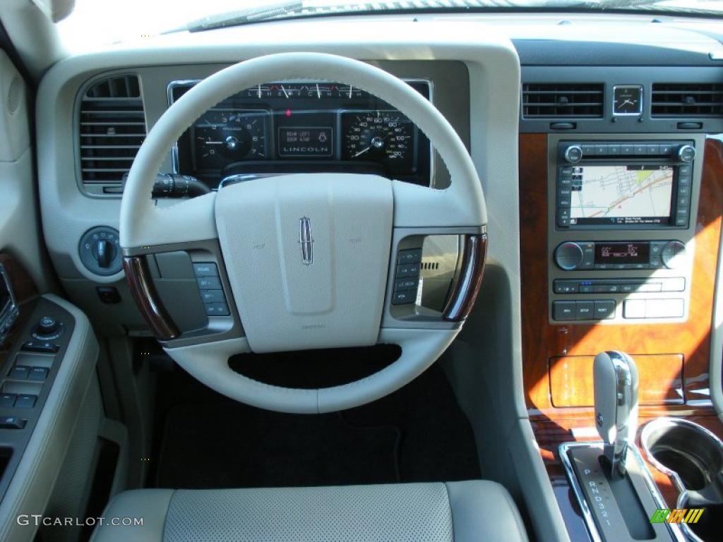 2011 Lincoln Navigator 4x2 Stone Dashboard Photo #38560613