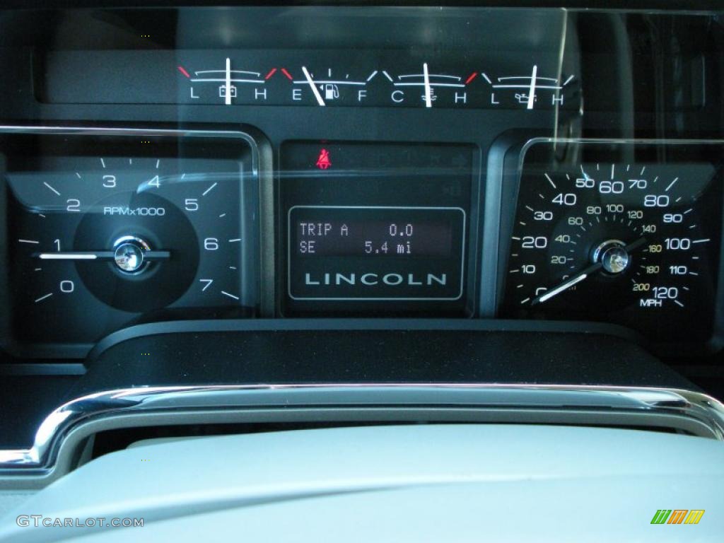 2011 Lincoln Navigator 4x2 Gauges Photo #38560645