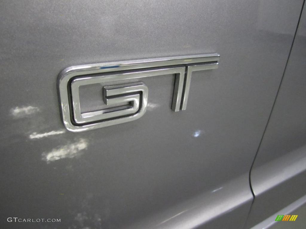 2007 Mustang GT Premium Convertible - Tungsten Grey Metallic / Dark Charcoal photo #6
