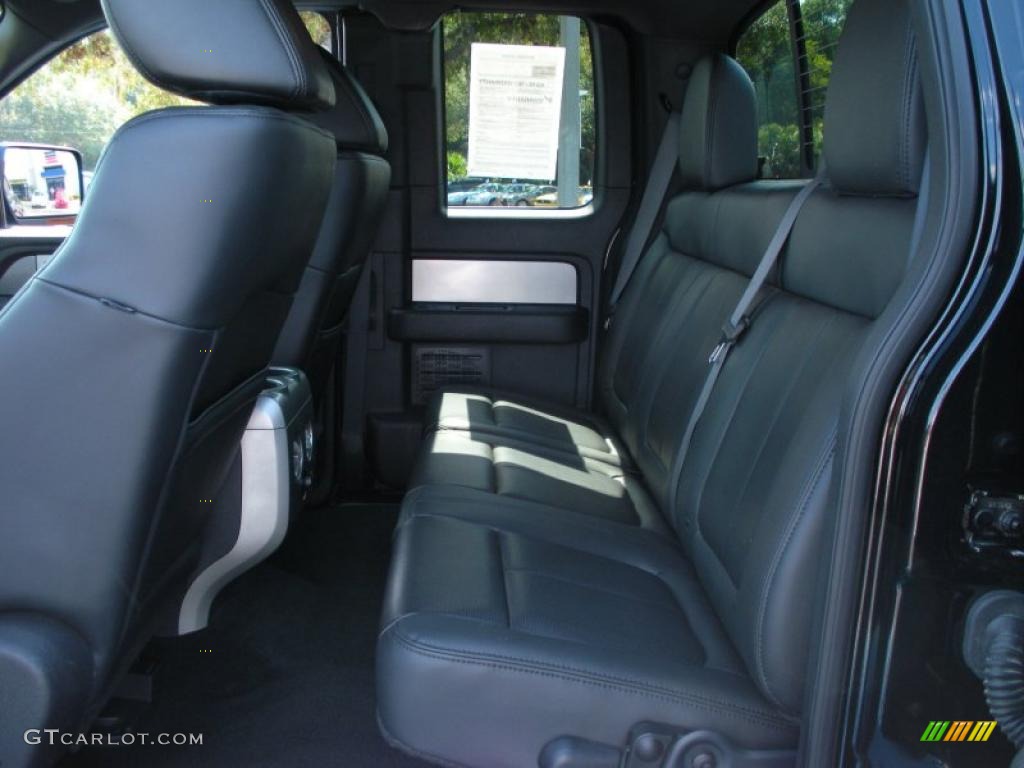 Raptor Black Interior 2010 Ford F150 SVT Raptor SuperCab 4x4 Photo #38561585
