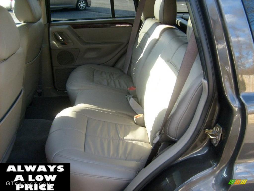 2004 Grand Cherokee Limited 4x4 - Dark Khaki Pearl / Taupe photo #14