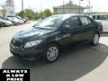 2009 Black Sand Pearl Toyota Corolla XLE  photo #3