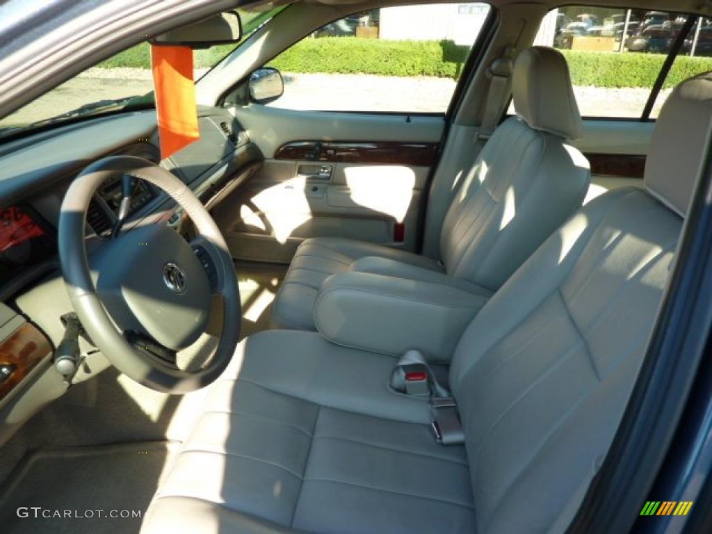 2008 Grand Marquis LS - Norsea Blue Metallic / Medium Light Stone photo #10