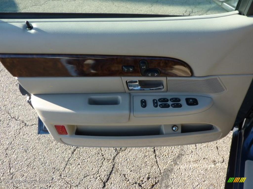 2008 Grand Marquis LS - Norsea Blue Metallic / Medium Light Stone photo #12