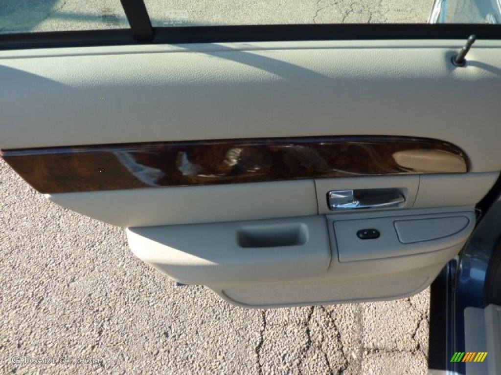 2008 Grand Marquis LS - Norsea Blue Metallic / Medium Light Stone photo #14
