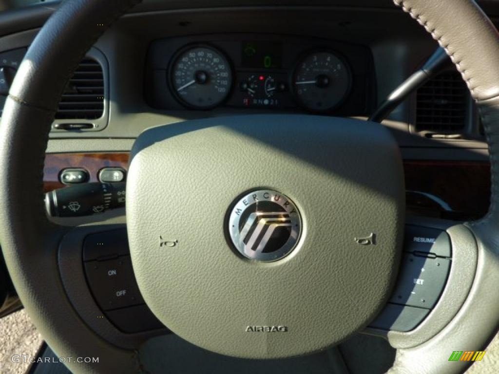2008 Grand Marquis LS - Norsea Blue Metallic / Medium Light Stone photo #19