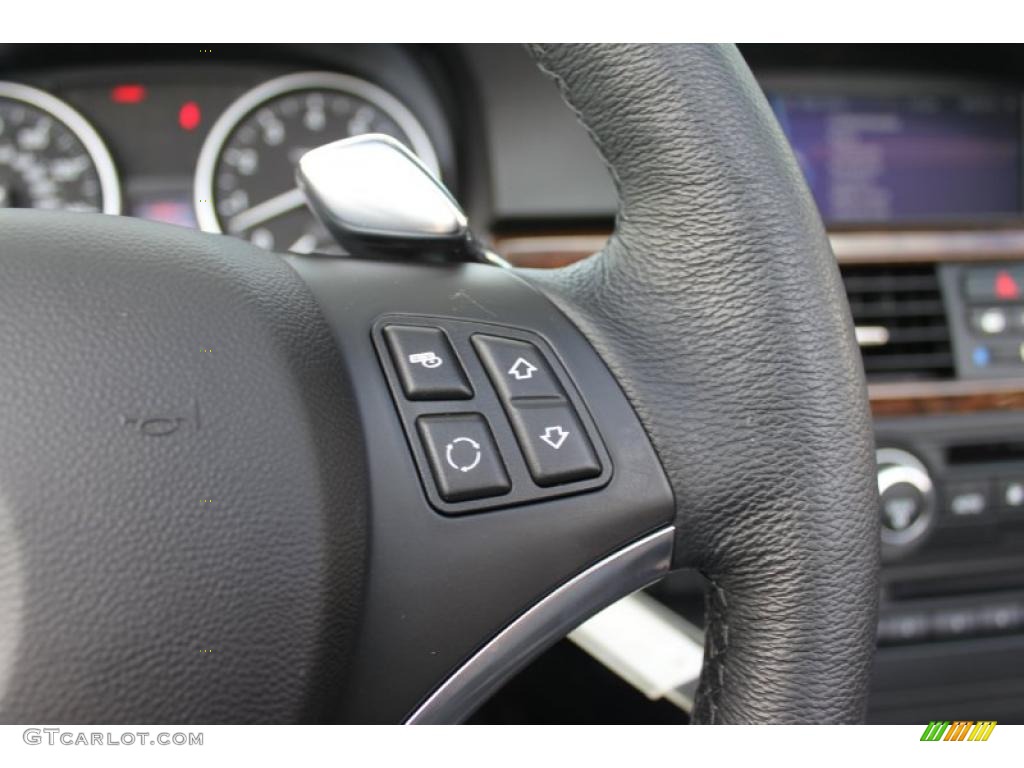 2009 3 Series 328i Convertible - Jet Black / Black photo #22