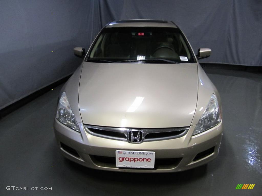 2006 Accord EX Sedan - Desert Mist Metallic / Ivory photo #2