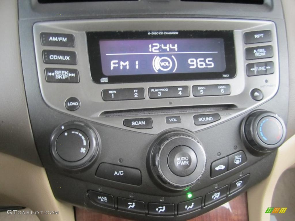 2006 Accord EX Sedan - Desert Mist Metallic / Ivory photo #23