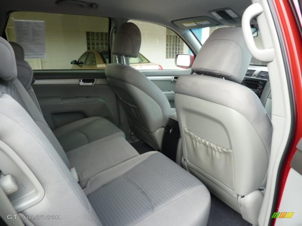 Gray Interior 2009 Kia Borrego LX V6 4x4 Photo #38566573