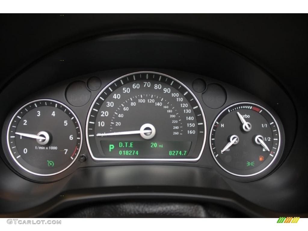 2008 Saab 9-3 2.0T Sport Sedan Gauges Photo #38567673