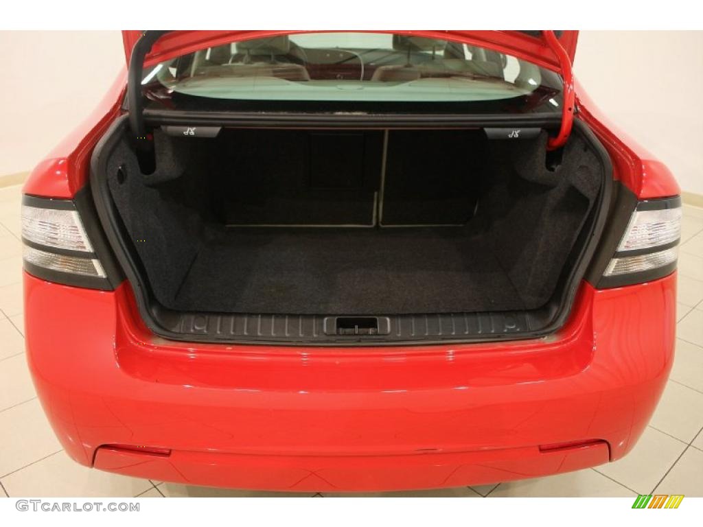 2008 Saab 9-3 2.0T Sport Sedan Trunk Photo #38567849