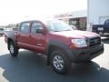 2007 Impulse Red Pearl Toyota Tacoma V6 PreRunner Double Cab  photo #1