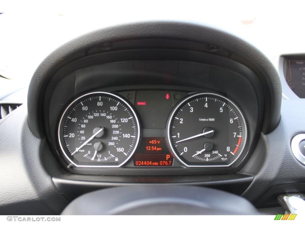 2009 1 Series 135i Coupe - Space Grey Metallic / Black photo #22