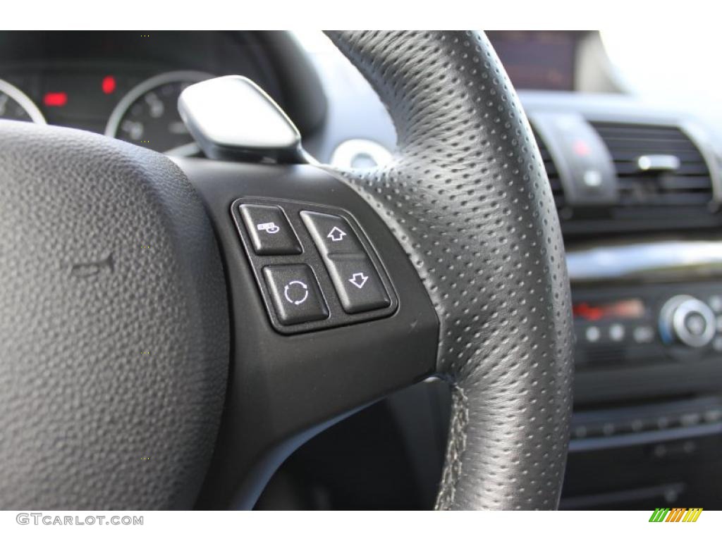 2009 1 Series 135i Coupe - Space Grey Metallic / Black photo #24