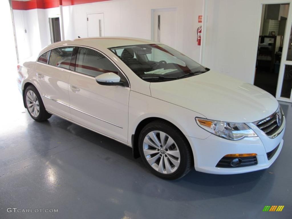 Candy White 2010 Volkswagen CC Sport Exterior Photo #38570140