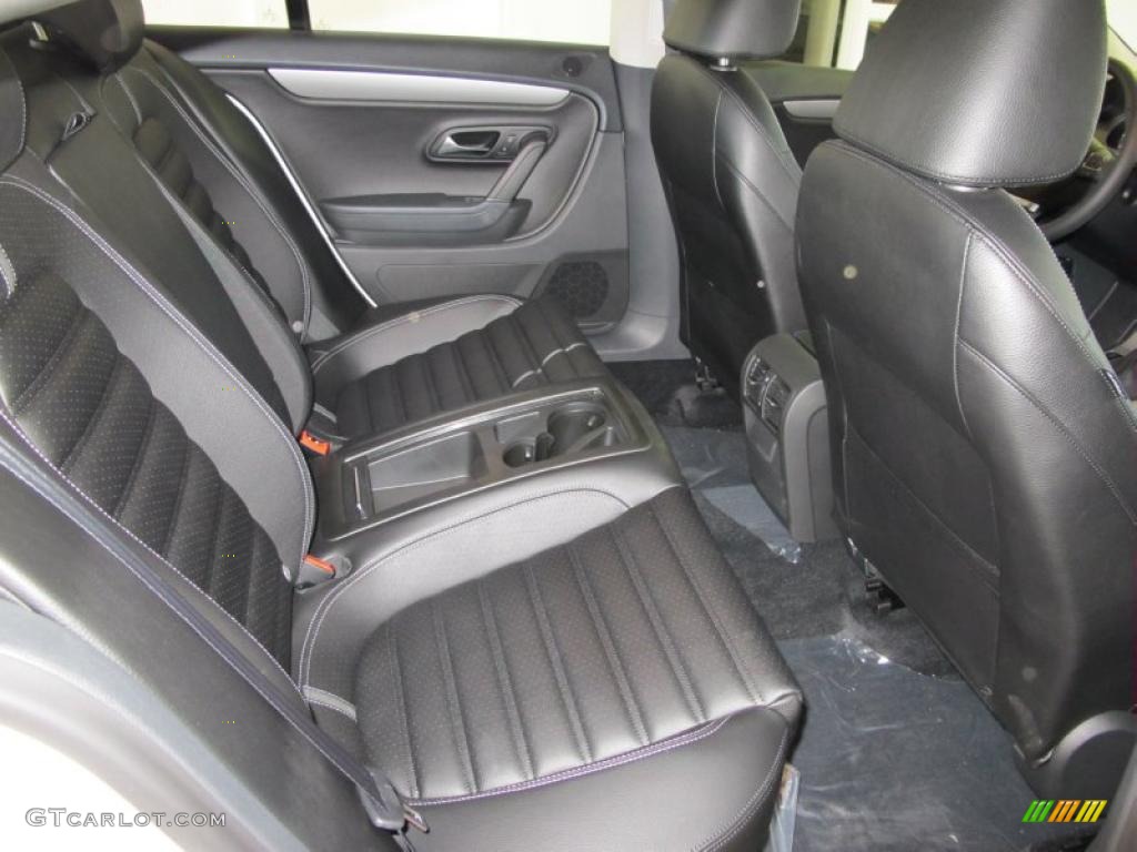 Black Interior 2010 Volkswagen CC Sport Photo #38570196