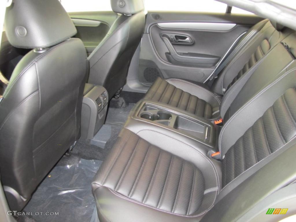 Black Interior 2010 Volkswagen CC Sport Photo #38570252