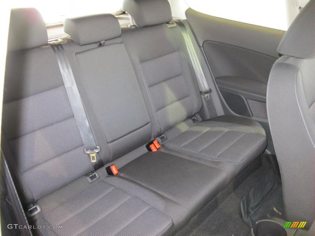 Titan Black Interior 2010 Volkswagen Golf 2 Door Photo #38570496