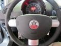 Black 2010 Volkswagen New Beetle Final Edition Coupe Steering Wheel