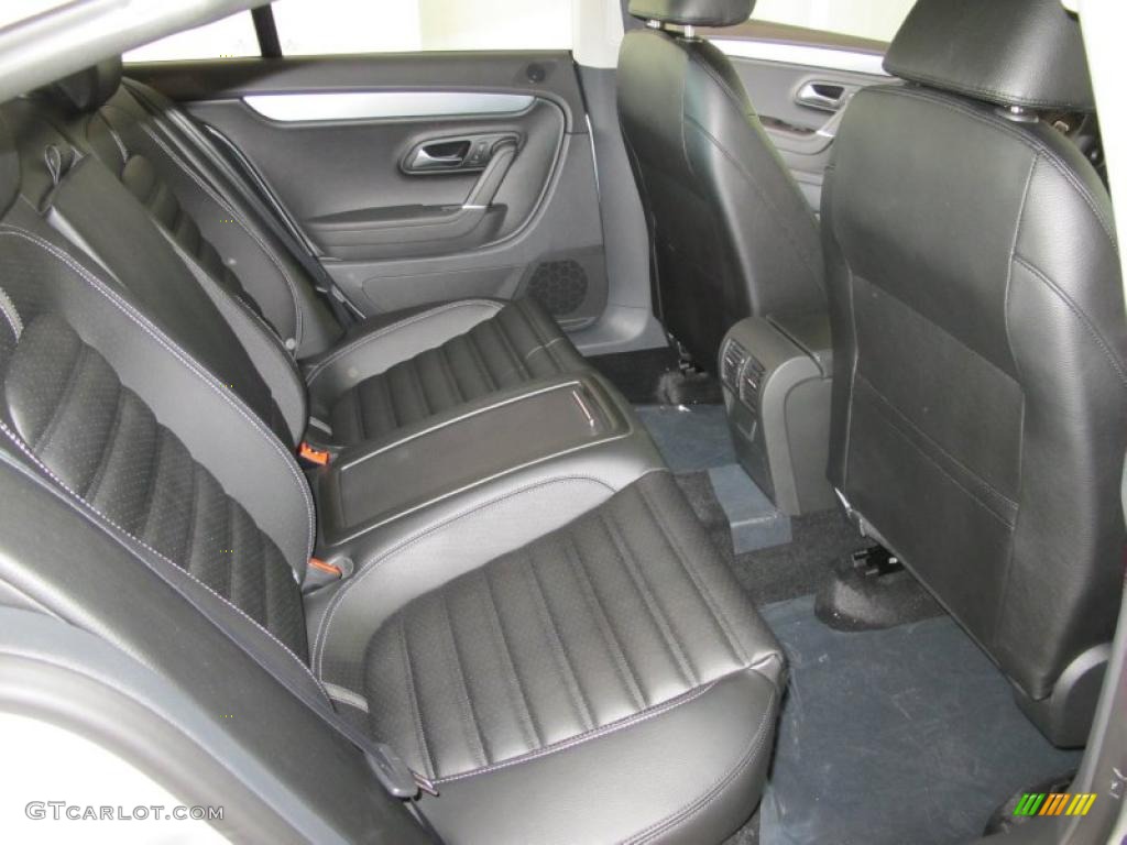 Black Interior 2011 Volkswagen CC Lux Photo #38571388