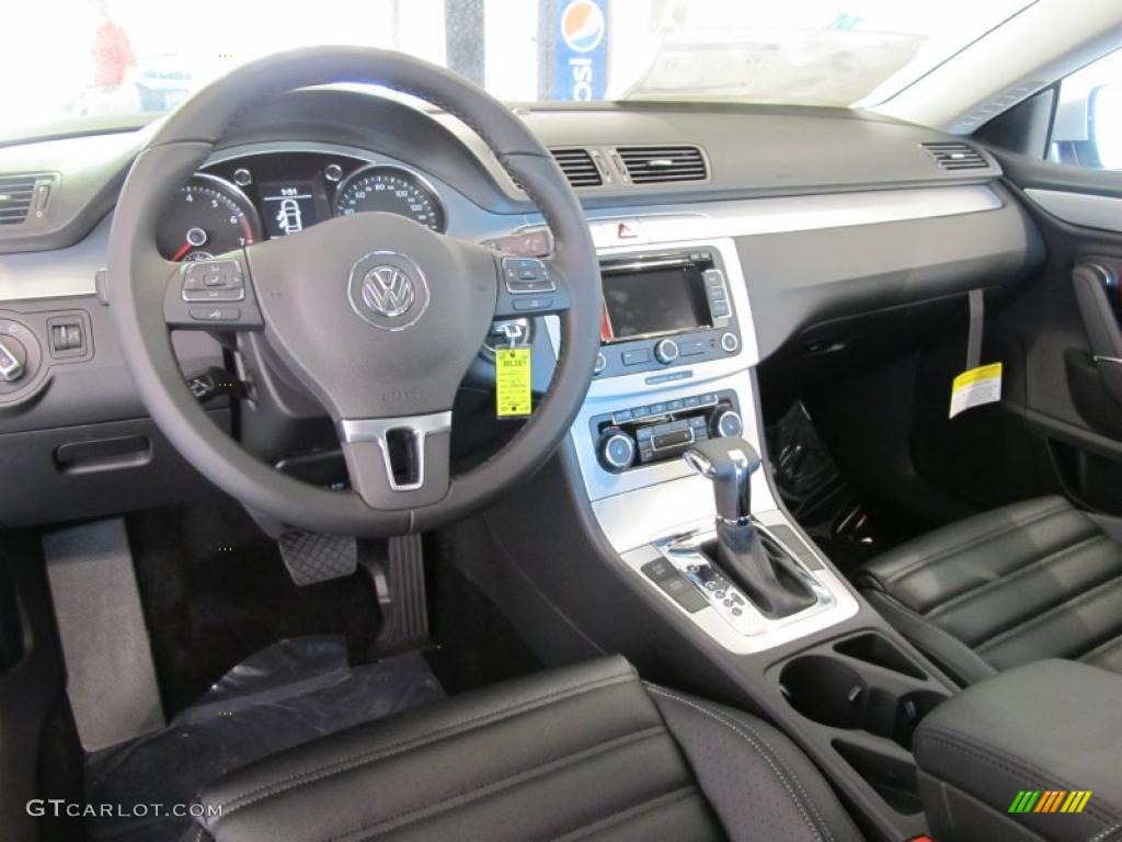 Black Interior 2011 Volkswagen CC Lux Photo #38571432