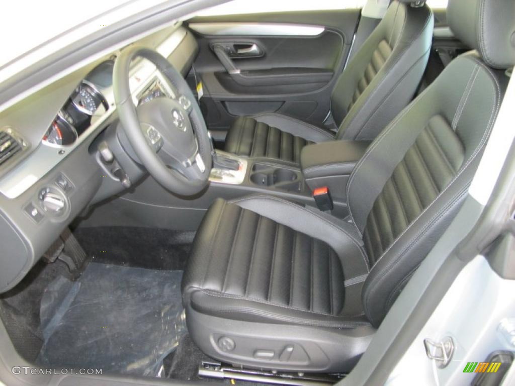 Black Interior 2011 Volkswagen CC Lux Photo #38571464