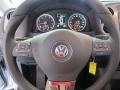 Charcoal 2011 Volkswagen Tiguan SE Steering Wheel
